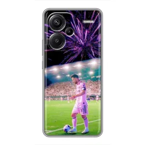 Чехлы Лео Месси в Майами на Xiaomi Redmi Note 13 Pro Plus (Месси в Майами)