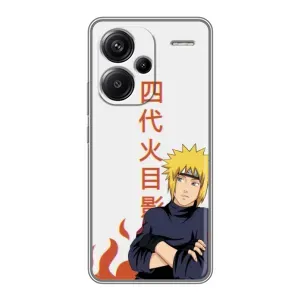 Чехол с персонажами АНИМЕ на Xiaomi Redmi Note 13 Pro Plus (Минато Намикадзэ)
