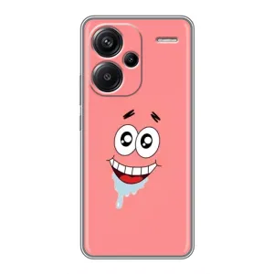Чохли з Патріком на Xiaomi Redmi Note 13 Pro Plus (Мордочка Патріка)