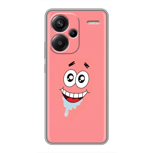 Чехол с рисунком «Мордочка Патрика» для Xiaomi Redmi Note 13 Pro Plus Чехол с рисунком «Мордочка Патрика» для Xiaomi Redmi Note 13 Pro Plus