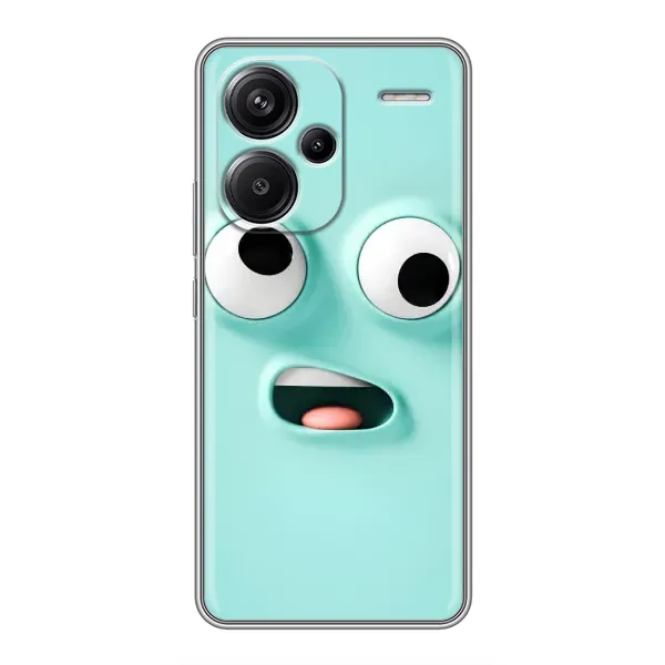 Чехол с рисунком «Забавное мятное лицо» для Xiaomi Redmi Note 13 Pro Plus Чехол с рисунком «Забавное мятное лицо» для Xiaomi Redmi Note 13 Pro Plus