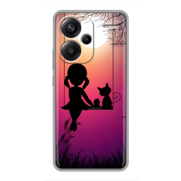 Чехол с рисунком «На качели» для Xiaomi Redmi Note 13 Pro Plus Чехол с рисунком «На качели» для Xiaomi Redmi Note 13 Pro Plus