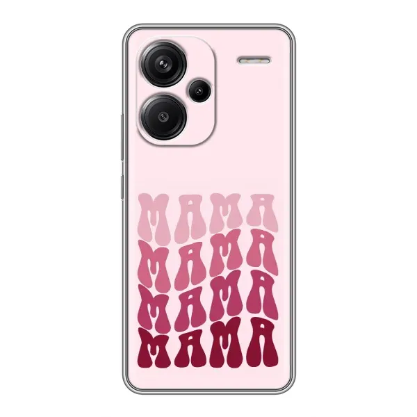 Чехол с рисунком «Надпись мама» для Xiaomi Redmi Note 13 Pro Plus Чехол с рисунком «Надпись мама» для Xiaomi Redmi Note 13 Pro Plus