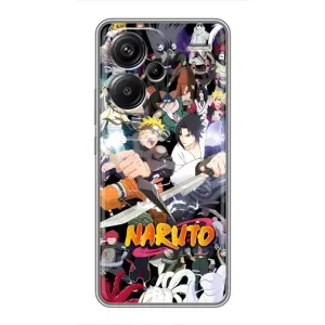 Купить Чехлы на телефон с принтом Anime для Xiaomi Redmi Note 13 Pro Plus (Наруто постер)