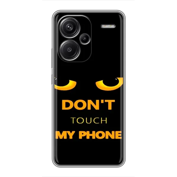 Чехол с рисунком «Не трогай мой телефон» для Xiaomi Redmi Note 13 Pro Plus Чехол с рисунком «Не трогай мой телефон» для Xiaomi Redmi Note 13 Pro Plus