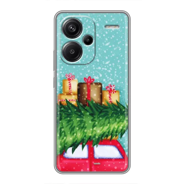 Чехол с рисунком «Новогодние подарки» для Xiaomi Redmi Note 13 Pro Plus Чехол с рисунком «Новогодние подарки» для Xiaomi Redmi Note 13 Pro Plus