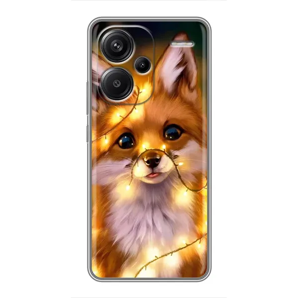 Чехол с рисунком «Новогодний лисенок» для Xiaomi Redmi Note 13 Pro Plus Чехол с рисунком «Новогодний лисенок» для Xiaomi Redmi Note 13 Pro Plus