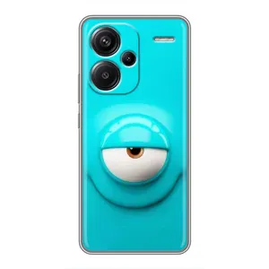 Силиконовые Чехлы (смешные стикеры) для Xiaomi Redmi Note 13 Pro Plus (Одноглазик)
