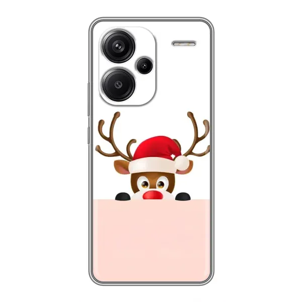 Чехол с рисунком «Олененок» для Xiaomi Redmi Note 13 Pro Plus