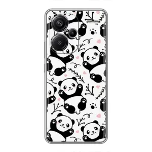Чехлы с Пандами на Xiaomi Redmi Note 13 Pro Plus (Пандочки)
