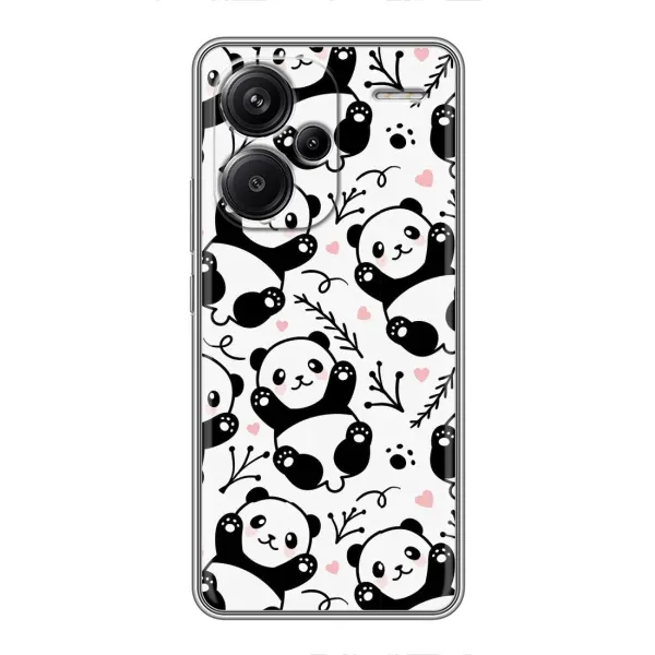Чехол с рисунком «Пандочки» для Xiaomi Redmi Note 13 Pro Plus Чехол с рисунком «Пандочки» для Xiaomi Redmi Note 13 Pro Plus