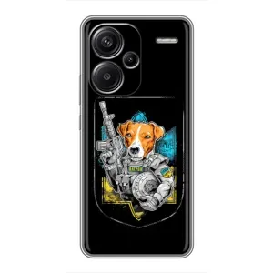 Чохол з принтом для Xiaomi Redmi Note 13 Pro Plus (Патрон Воїн)