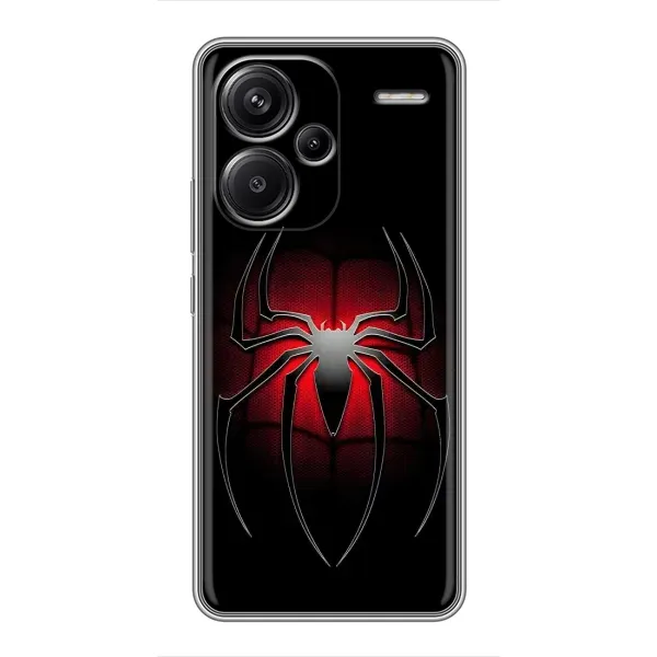 Чехол с рисунком «Паук» для Xiaomi Redmi Note 13 Pro Plus