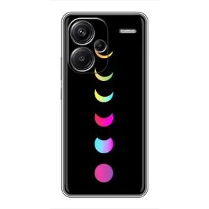 Чехол (ТПУ) с планетами на Xiaomi Redmi Note 13 Pro Plus (Полнолуние)