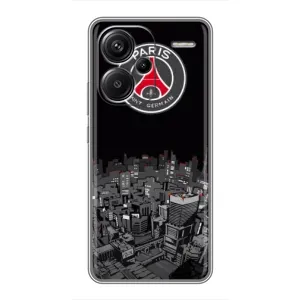 Силиконовые Чехлы принт Футбол на Xiaomi Redmi Note 13 Pro Plus