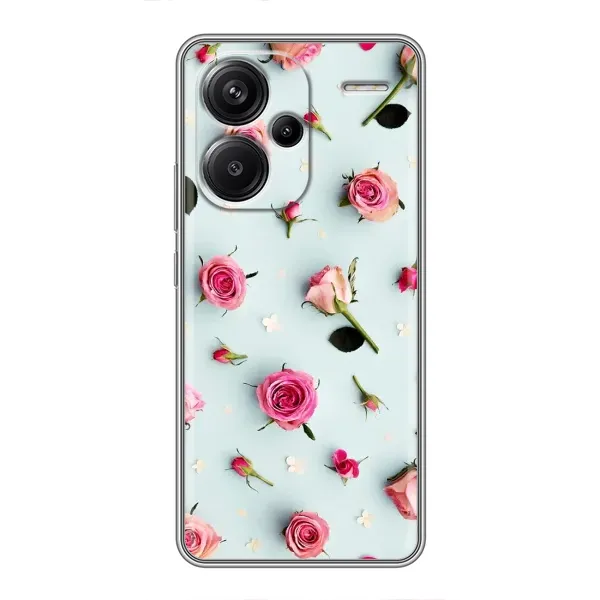Чехол с рисунком «Разные цветы» для Xiaomi Redmi Note 13 Pro Plus Чехол с рисунком «Разные цветы» для Xiaomi Redmi Note 13 Pro Plus
