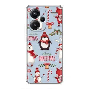 Чехол Санта Клаус для Xiaomi Redmi Note 13 Pro Plus (Рождественский)