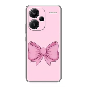 Чохол банти для Xiaomi Redmi Note 13 Pro Plus (Рожевий бантик)