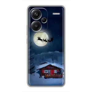 Чехол Санта Клаус для Xiaomi Redmi Note 13 Pro Plus (Санта)