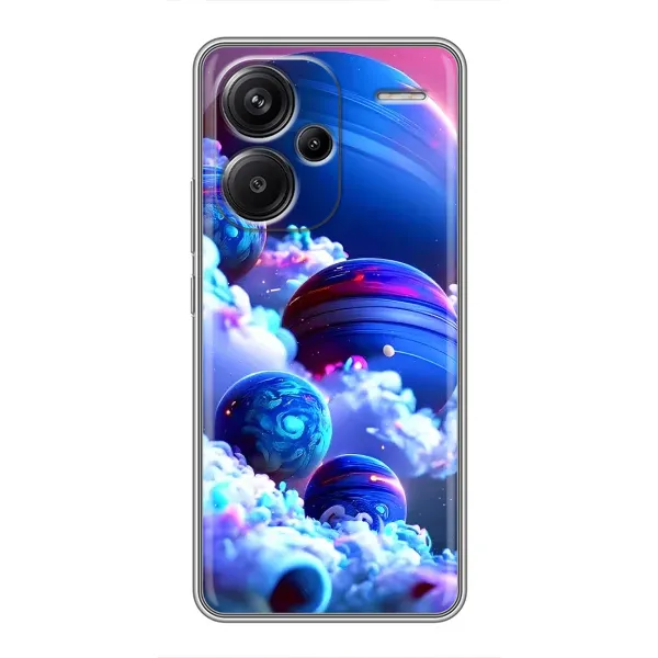 Чехол с рисунком «Синие планеты» для Xiaomi Redmi Note 13 Pro Plus Чехол с рисунком «Синие планеты» для Xiaomi Redmi Note 13 Pro Plus