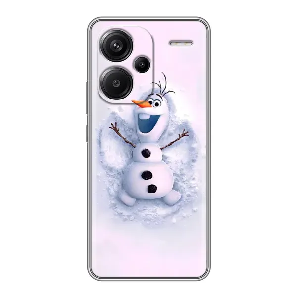 Чехол с рисунком «Снеговик Олов» для Xiaomi Redmi Note 13 Pro Plus Чехол с рисунком «Снеговик Олов» для Xiaomi Redmi Note 13 Pro Plus