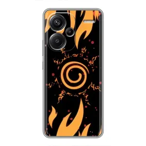 Купить Чехлы на телефон с принтом Anime для Xiaomi Redmi Note 13 Pro Plus (Солнце Наруто)