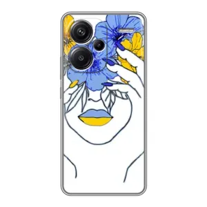 Чехол на Xiaomi Redmi Note 13 Pro Plus Украинский дизайн (Украинка на всю голову)