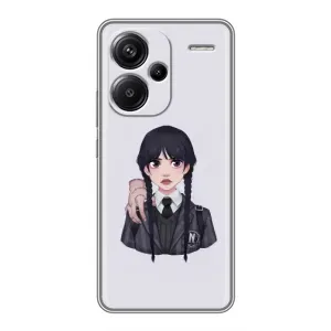 Чехлы с принтом Уэнсдей на Xiaomi Redmi Note 13 Pro Plus (Вещь Венсдей)