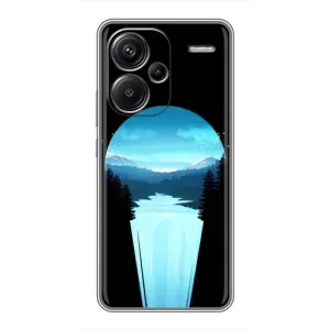 Літній Чохол на Xiaomi Redmi Note 13 Pro Plus (Синій Водоспад)