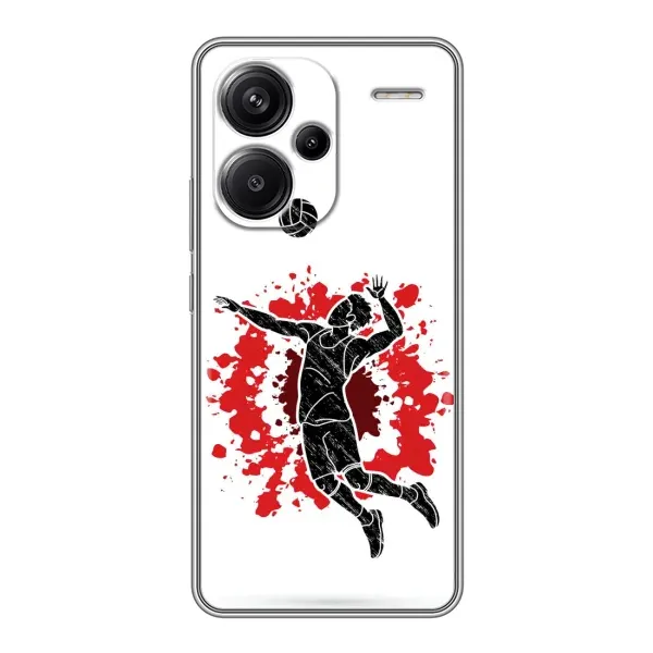 Чехол с рисунком «Волейболист» для Xiaomi Redmi Note 13 Pro Plus Чехол с рисунком «Волейболист» для Xiaomi Redmi Note 13 Pro Plus
