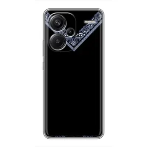 Силиконовый Чехол на Xiaomi Redmi Note 13 Pro Plus (Воротник вышиванки)