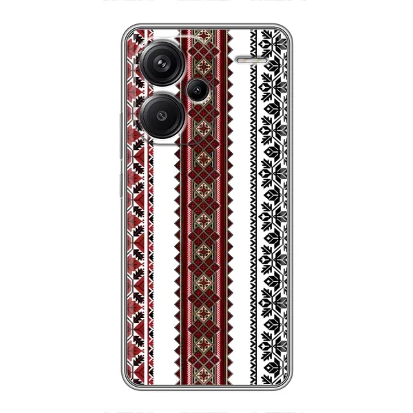 Чехол с рисунком «Вышиваночки» для Xiaomi Redmi Note 13 Pro Plus Чехол с рисунком «Вышиваночки» для Xiaomi Redmi Note 13 Pro Plus