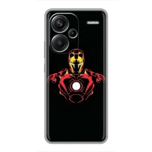 Чехол Супергерой Железный человек на Xiaomi Redmi Note 13 Pro Plus (Железный человек)