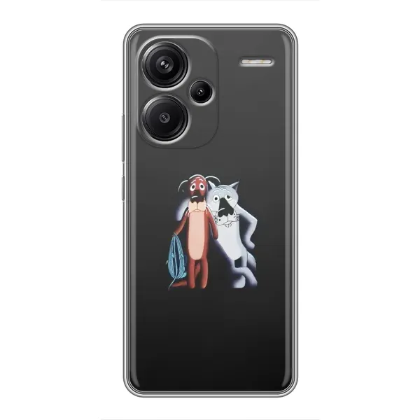 Чехол с рисунком «Шо, опять» для Xiaomi Redmi Note 13 Pro Plus