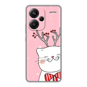 Чехол на тематику: Коты для Xiaomi Redmi Note 13 Pro Plus (Зимний кот)