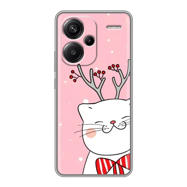 Чехол с рисунком «Зимний кот» для Xiaomi Redmi Note 13 Pro Plus Чехол с рисунком «Зимний кот» для Xiaomi Redmi Note 13 Pro Plus
