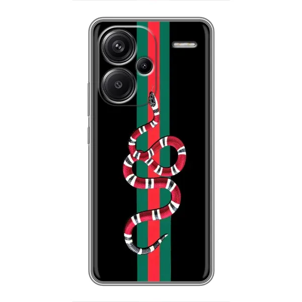 Чехол с рисунком «Змей Гуччи» для Xiaomi Redmi Note 13 Pro Plus Чехол с рисунком «Змей Гуччи» для Xiaomi Redmi Note 13 Pro Plus