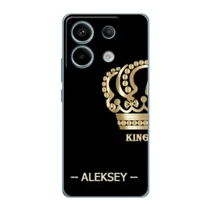 Именные Чехлы для Xiaomi Redmi Note 13 Pro (4G) (ALEXEY)