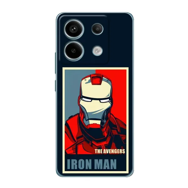 Чехол с рисунком «Art Iron man» для Xiaomi Redmi Note 13 Pro