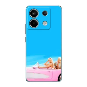 Силиконовый Чехол Барби Фильм на Xiaomi Redmi Note 13 Pro (4G) (Барби и Кен)