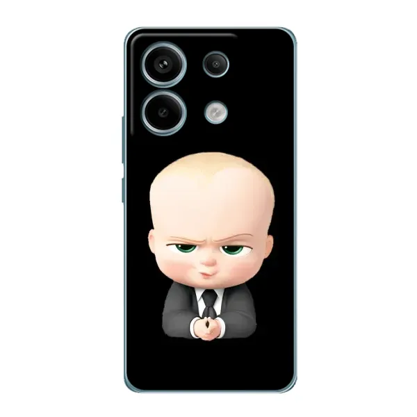 Чехол с рисунком «Бос» для Xiaomi Redmi Note 13 Pro