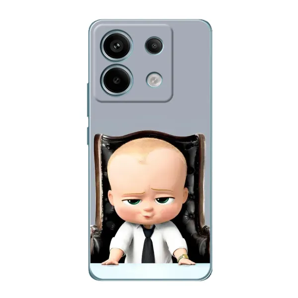 Чехол с рисунком «BOSS» для Xiaomi Redmi Note 13 Pro
