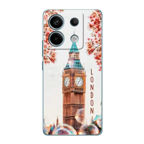 Чехол с рисунком «Часы Лондон» для Xiaomi Redmi Note 13 Pro Чехол с рисунком «Часы Лондон» для Xiaomi Redmi Note 13 Pro