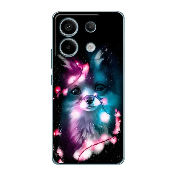 Чехол с рисунком «Черная Лиса» для Xiaomi Redmi Note 13 Pro Чехол с рисунком «Черная Лиса» для Xiaomi Redmi Note 13 Pro
