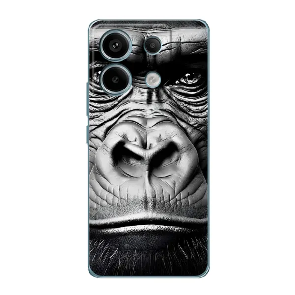 Чехол с рисунком «Черная обезьяна» для Xiaomi Redmi Note 13 Pro Чехол с рисунком «Черная обезьяна» для Xiaomi Redmi Note 13 Pro