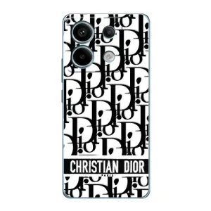 Чехол (Dior, Prada, YSL, Chanel) для Xiaomi Redmi Note 13 Pro (Christian Dior)
