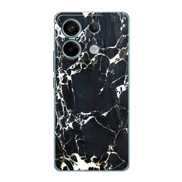Чехол с рисунком «Чёрный мрамор» для Xiaomi Redmi Note 13 Pro Чехол с рисунком «Чёрный мрамор» для Xiaomi Redmi Note 13 Pro