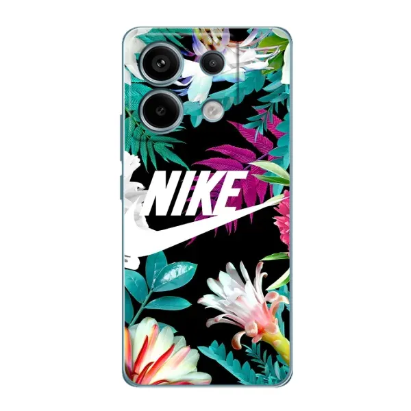 Чехол с рисунком «Цветочный Nike» для Xiaomi Redmi Note 13 Pro Чехол с рисунком «Цветочный Nike» для Xiaomi Redmi Note 13 Pro
