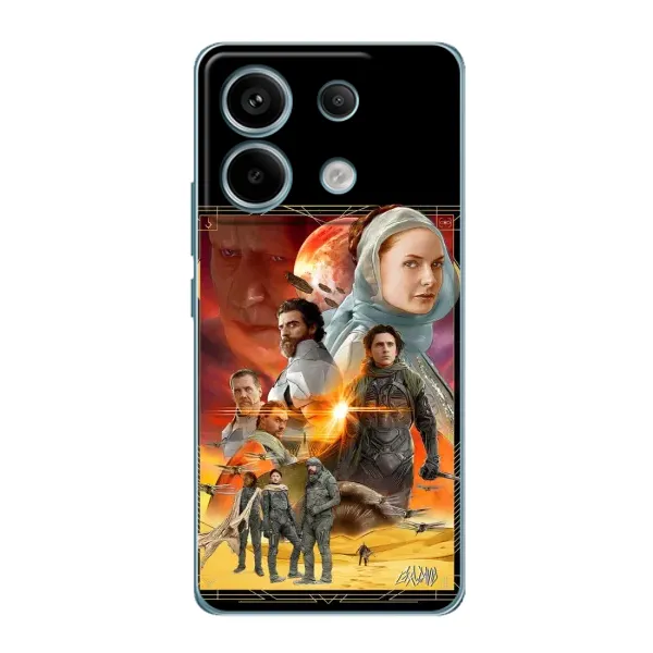 Чехол с рисунком «Д Ю Н А» для Xiaomi Redmi Note 13 Pro Чехол с рисунком «Д Ю Н А» для Xiaomi Redmi Note 13 Pro