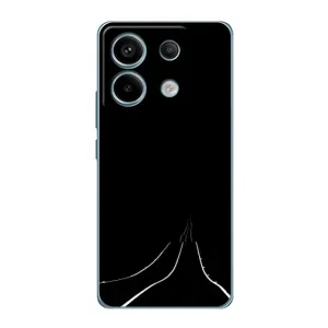 Чохол з картинками на чорному фоні для Xiaomi Redmi Note 13 Pro (4G) (Дорога)